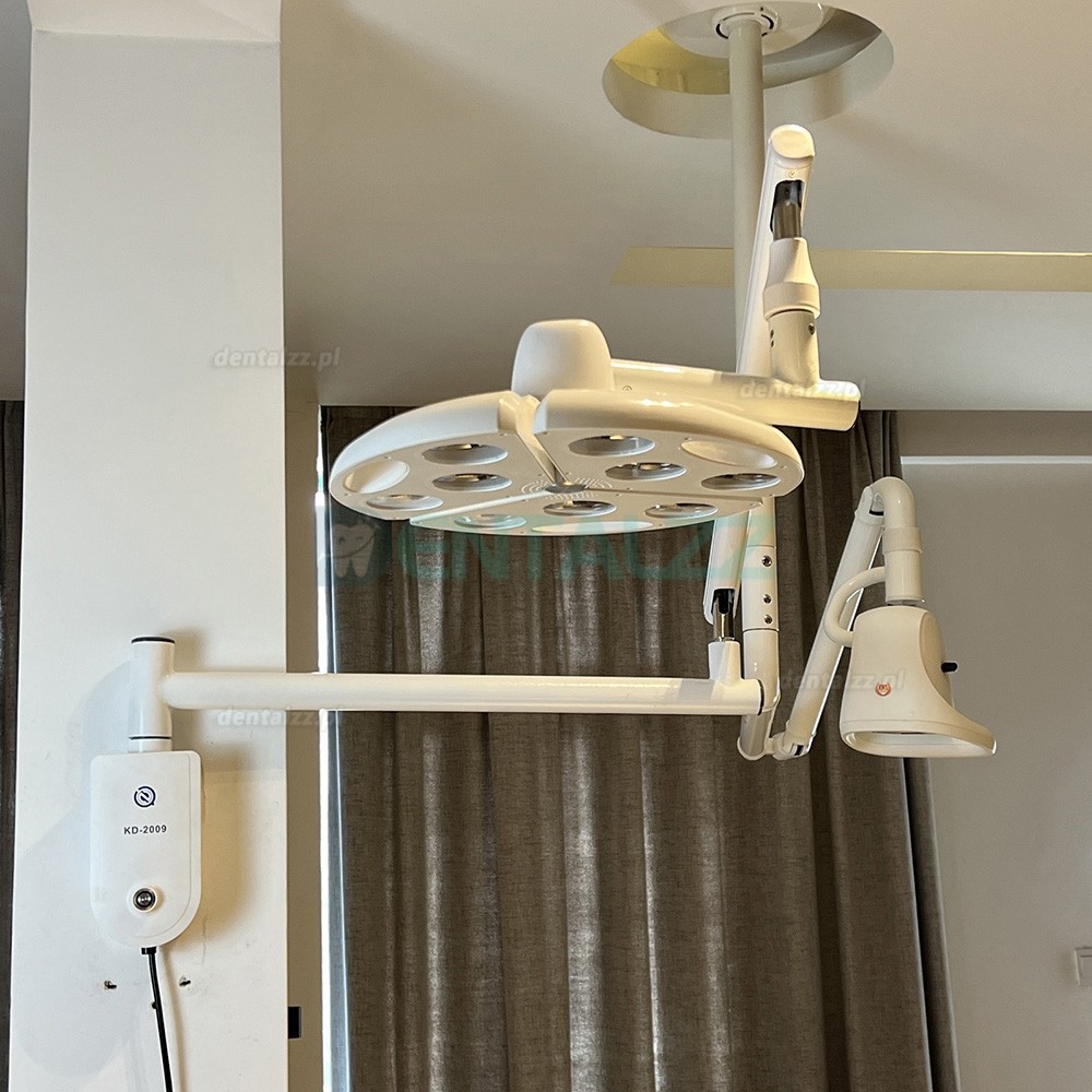 KWS KD-2012B-5 Lampa Operacyjna Stomatologiczna LED 90W Ścienna Bez cieni